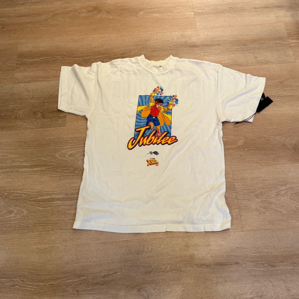 White Graphic Men's T-Shirt Juiblee